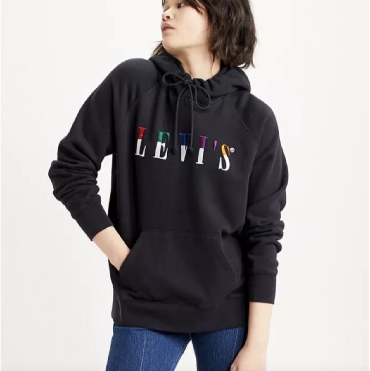 Levis discount sudadera negra