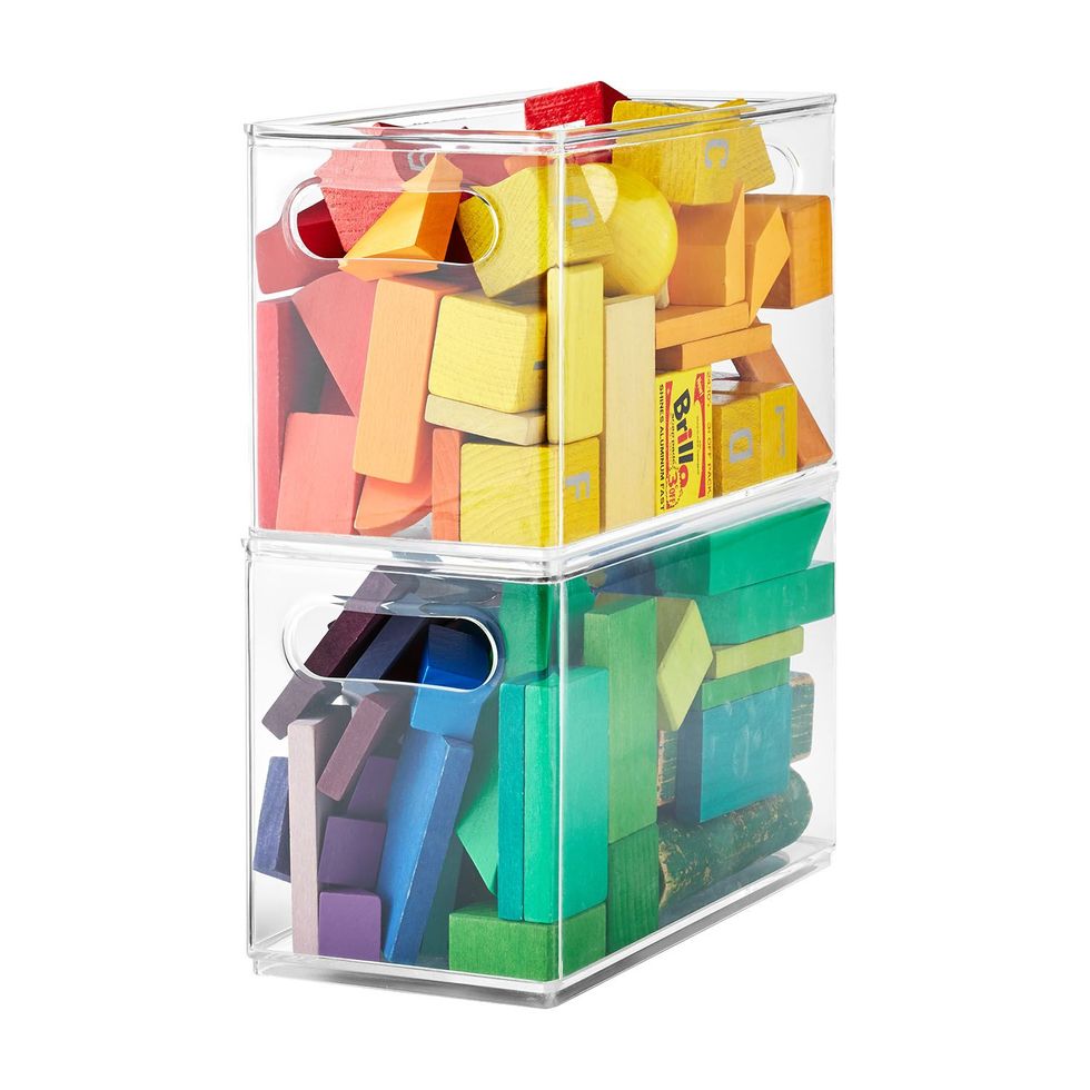 The Home Edit Office Drawer Edit Organizer, 6 Pieces, Clear