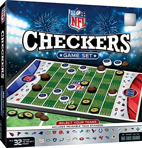 NFL League Checkers Game