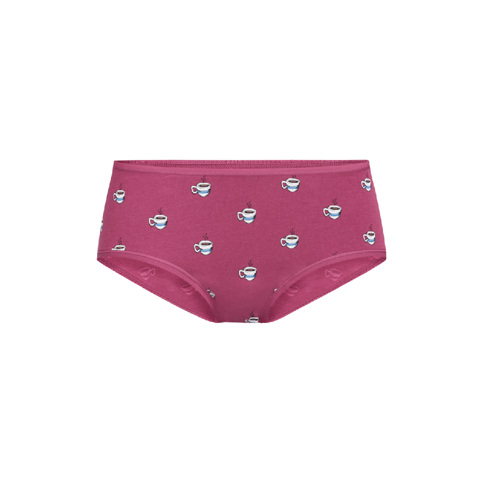 Teen Period Underwear - Hipster, Pink Polka