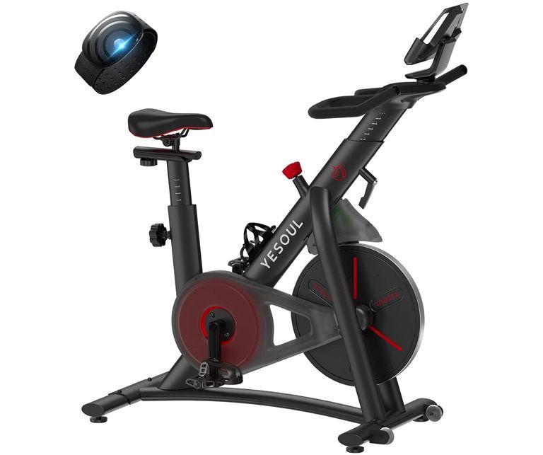 Fitness Exercise Bike Training Bicycle Indoor Outdoor Machine 8-Level Resistance 