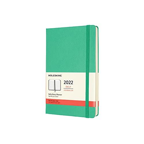 Classic 12 Month 2022 Daily Planner, Hard Cover, Large