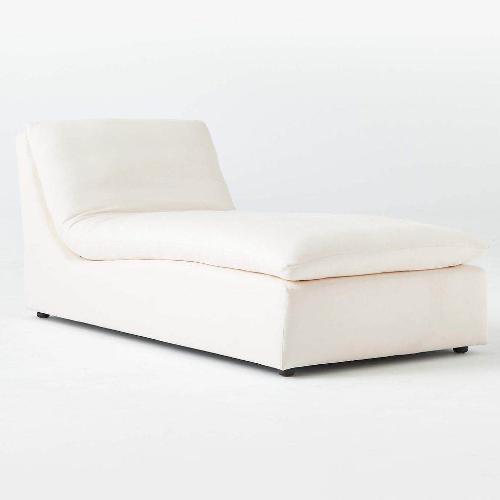 Turn Ivory Chaise Lounge