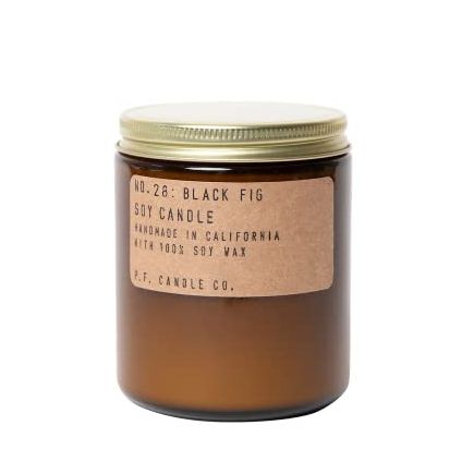 Black Fig Scented Soy Wax Candle
