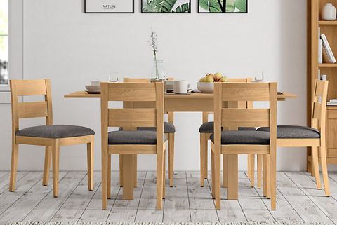 Best Small Dining Table 18 Space, Marble Dining Table And 6 Chairs Furniture Village