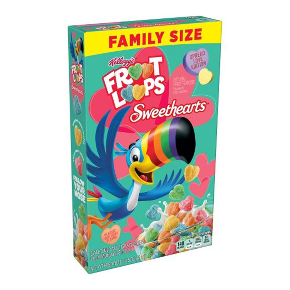 The New Froot Loops Sweethearts Cereal Guarantees a Heart-Filled