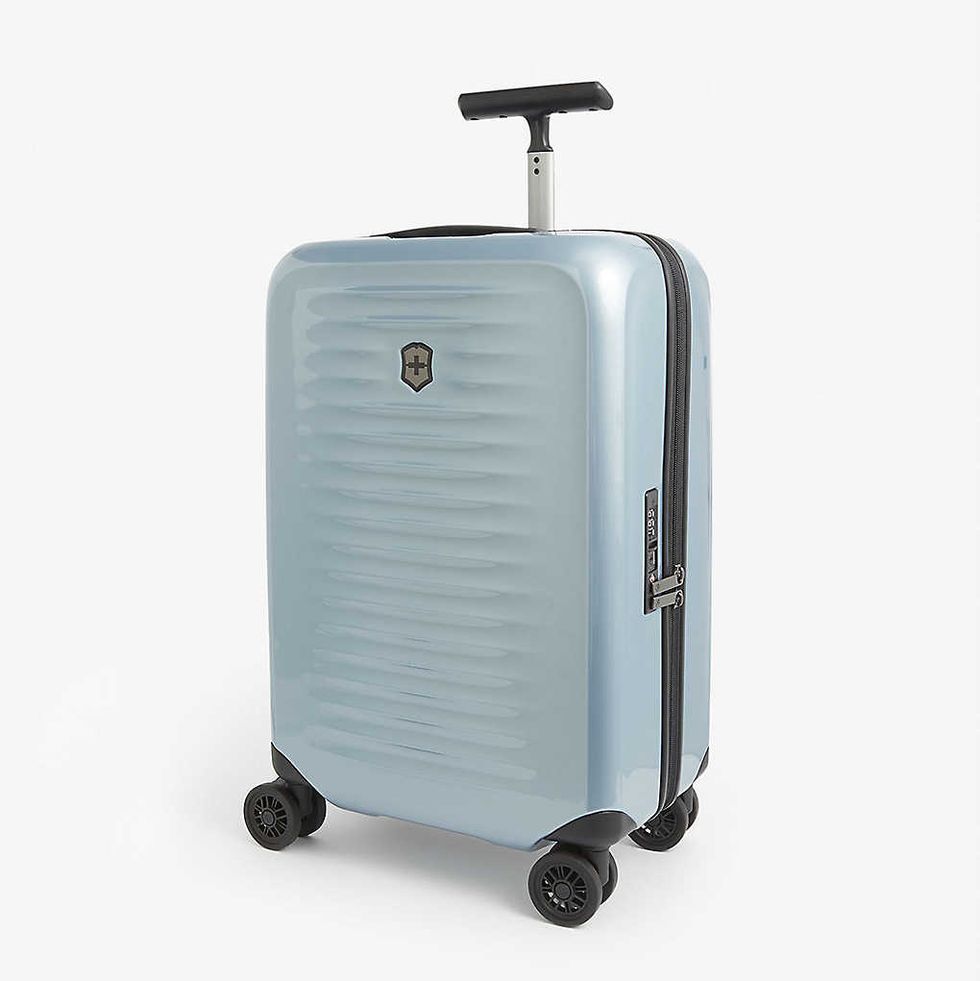 VICTORINOX 水藍色硬殼登機行李箱