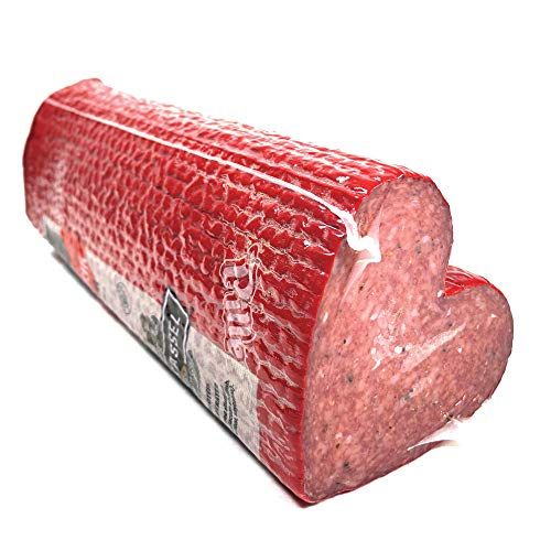 D'Amour Dry Aged Salami by Piller's, Heart Shaped Sausage (Black Kassel) 2.5 lb