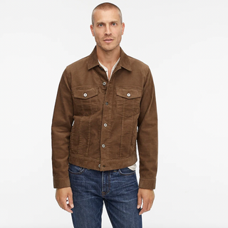 J.Crew Trucker Jacket in Stretch Corduroy J.Crew Trucker Jacket in Stretch Corduroy