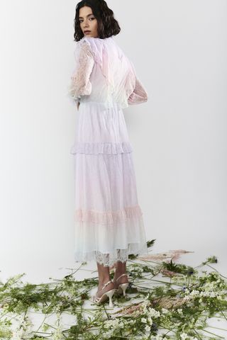 Sienna Ombré Lace Midi Dress - £370
