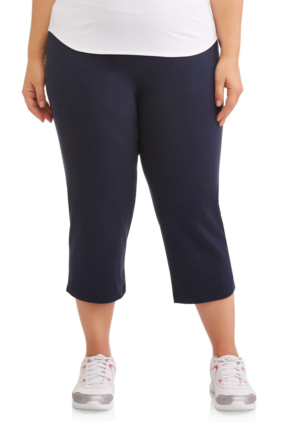 Buy Brand Flex Women's Big Size Capri Pant, Women Plus Size Yoga