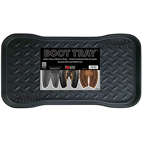 Tray Mat Boot Shoe Drip Plastic Dog Garden Food Tool Black Wet Utility  Rubber Water Waterproof Box Litter Boots Pot Shoes Flower