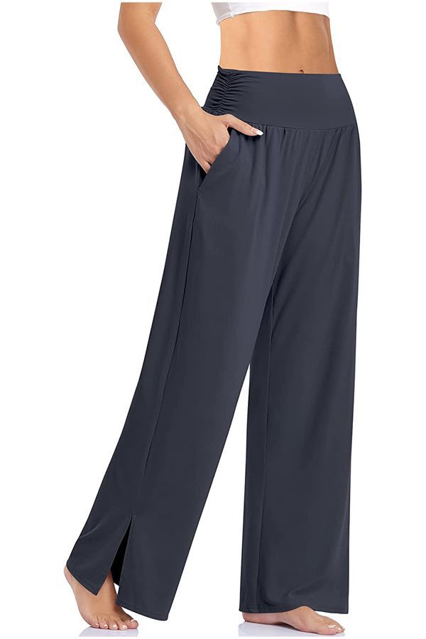 Women's Yoga Pants with Pockets Plus Size Wide Leg Pants Sexy