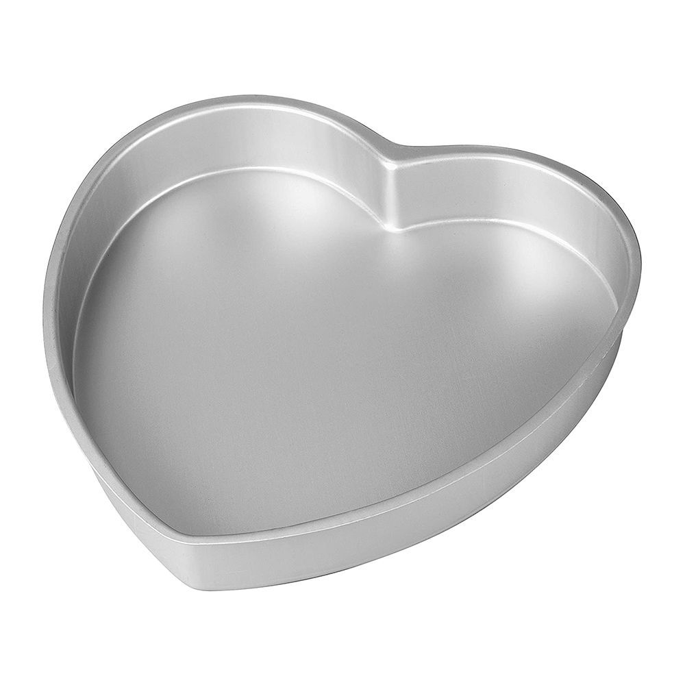MisterChef® Silicone Heart Shape Valentine Cake Baking Jelly Mould Tray Pan Tin 