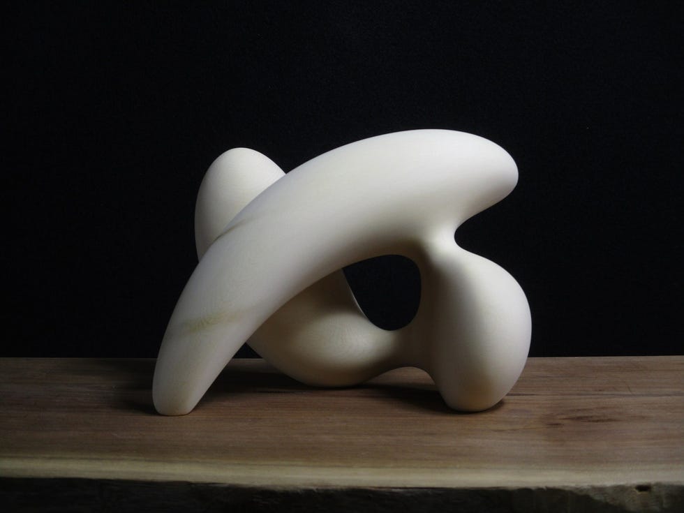 Abstract Wood Sculpture