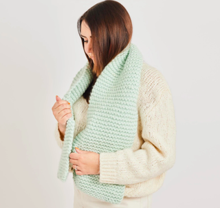Grazier scarf knitting set