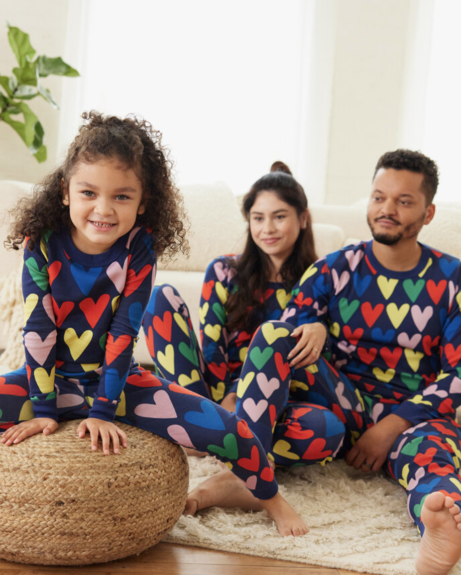 Christmas Family Matching Pajamas Set Hooded Father Mother