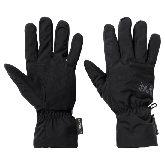 Mens Winter Warm Gloves Real Leather Thicken Waterproof Windproof Thermal Gloves 