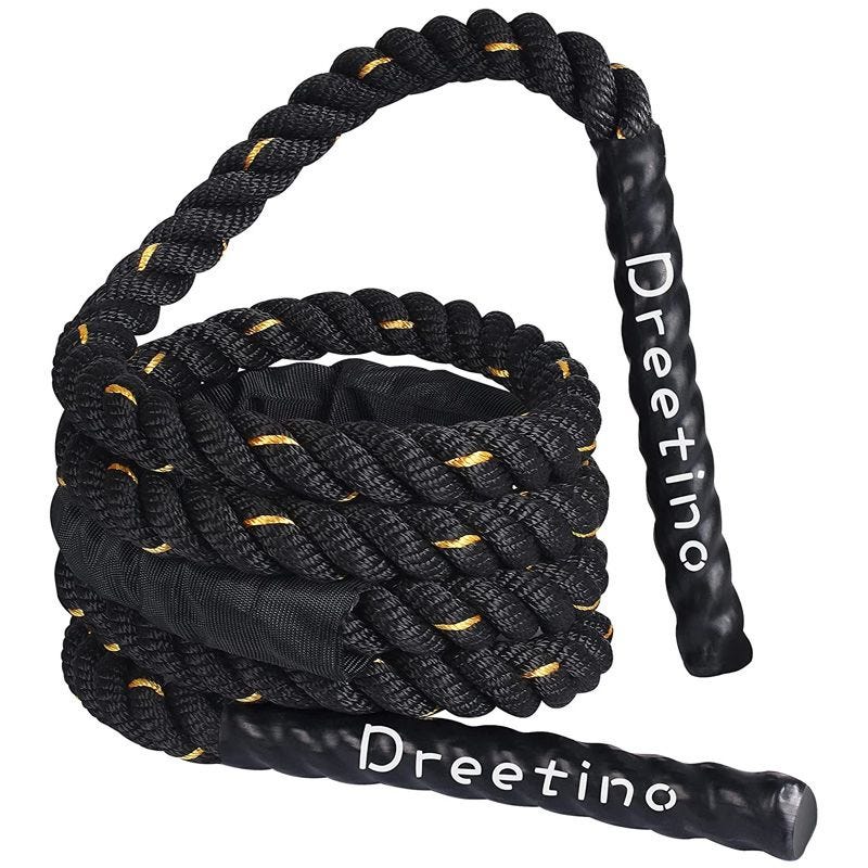 Dreetino 5-Pound Heavy-Duty Jump Rope