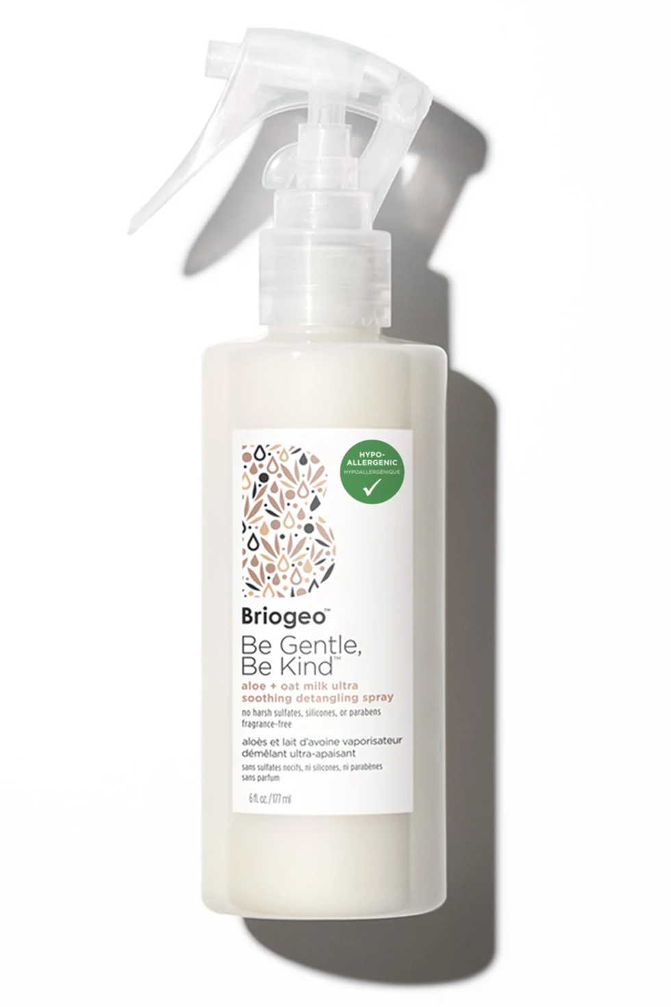 Briogeo Be Gentle, Be Kind Aloe + Oat Milk Ultra Soothing Fragrance-Free Detangler