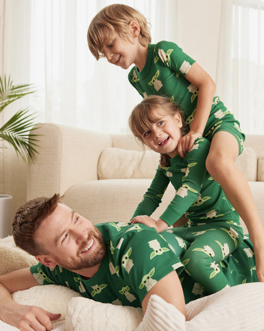 Lightweight Holiday PJs for the Whole Family
