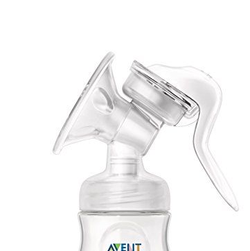 Manual Breast Pump with Bottle