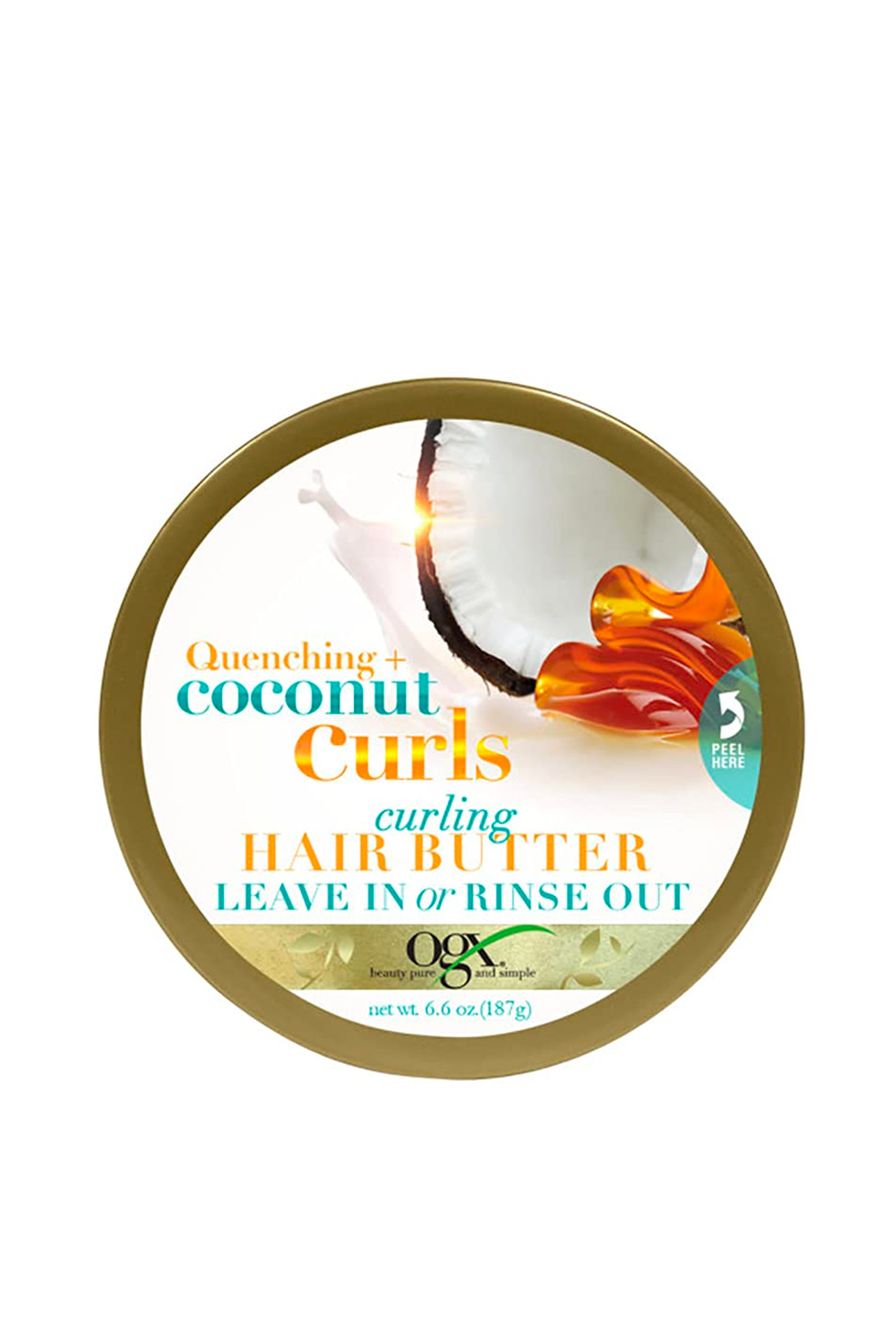 OGX Quenching Coconut Curls Curling Butter Leave-In or Rinse Out