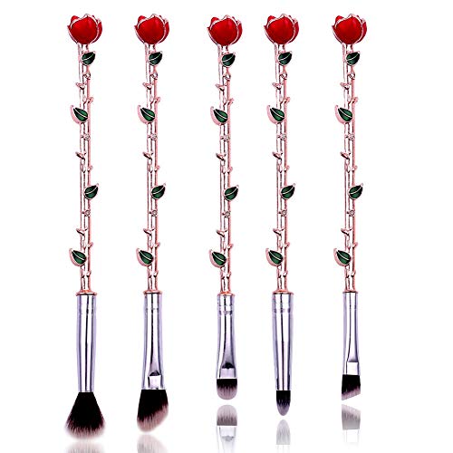 Rose Eye Makeup Brush Set