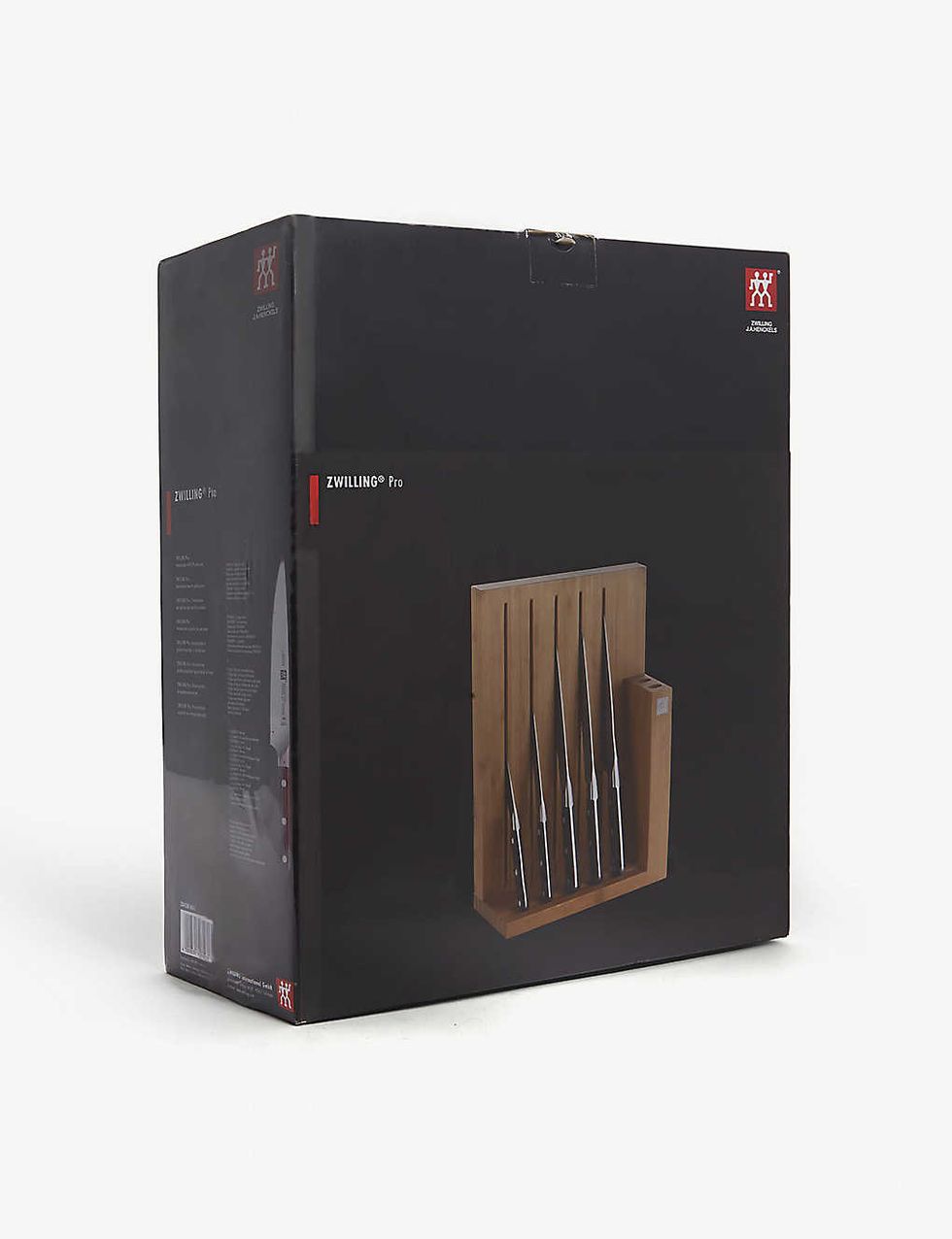 ZWILLING J.A HENCKELS Pro knife block and five knives