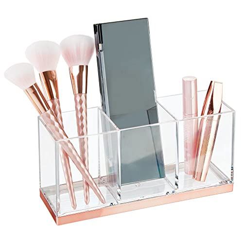 Makeup Storage with 3 Compartments