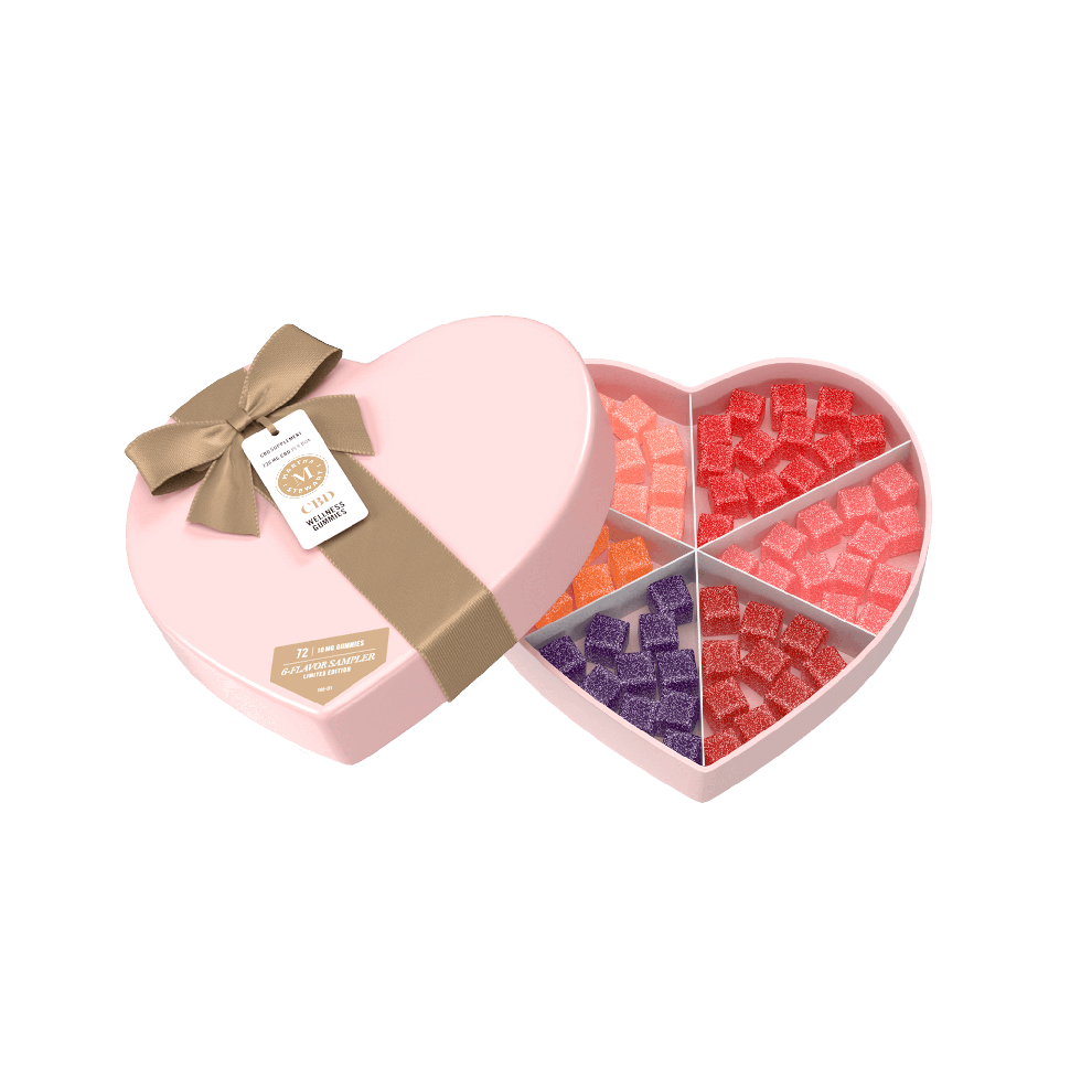Valentine's Day 6-Flavor Wellness Gummies Sampler