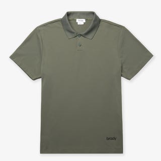 BRADY Zero Hydro Yarn Short Sleeve Polo BRADY Zero Hydro Yarn Short Sleeve Polo
