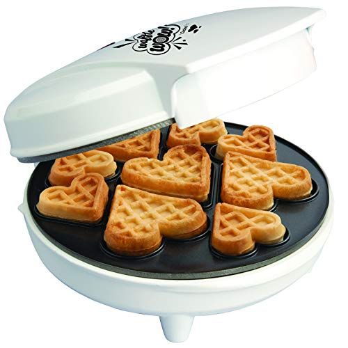 heart shaped waffle pan