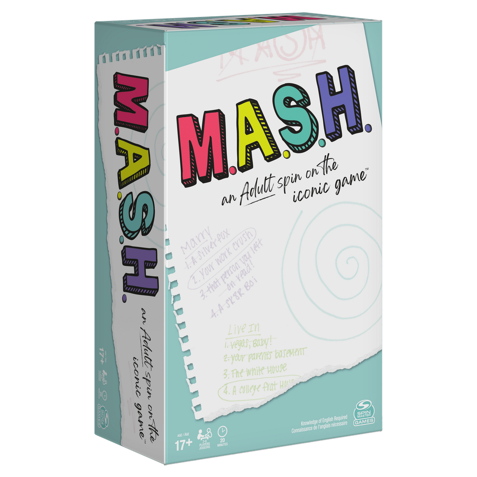 M.A.S.H. - an Adult spin on the iconic game