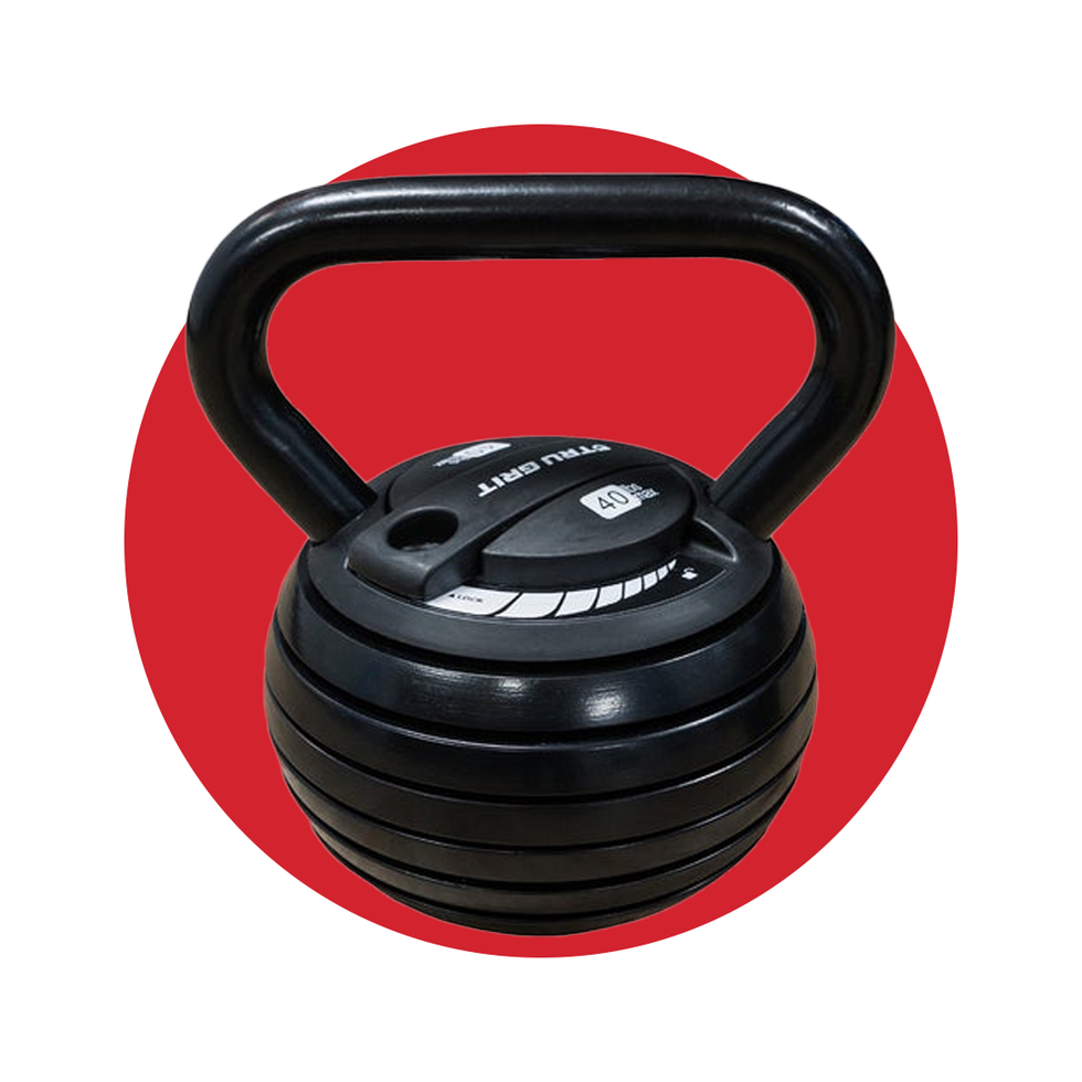 Tru Grit Fitness Adjustable Kettlebell 