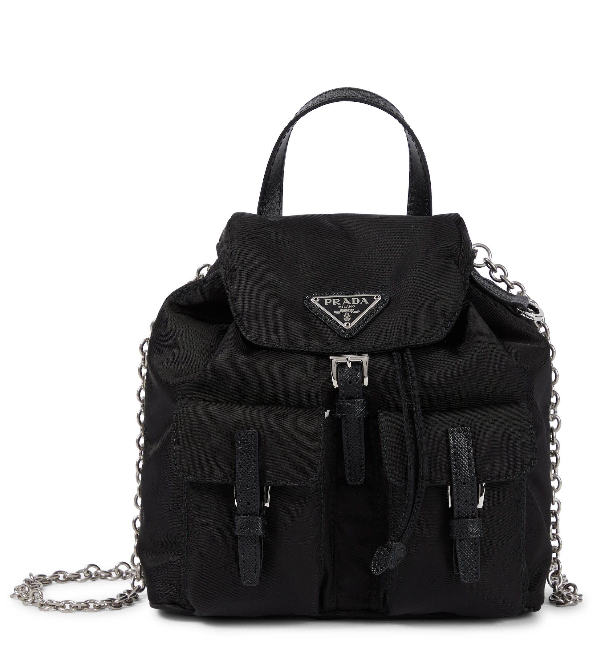 Prada vela discount mini bucket bag