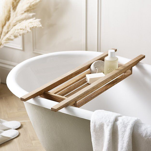 17 Bath Trays to Upgrade Your Self-Care Routine