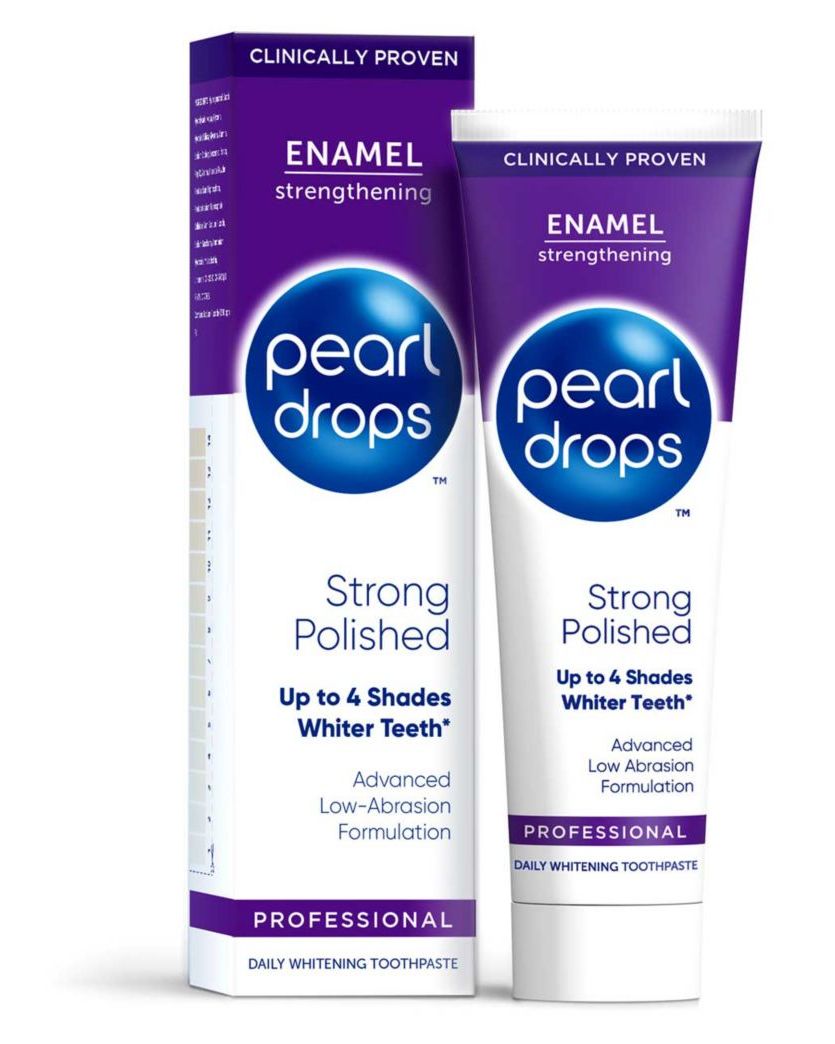 Pearl Drops Strong Polished White Toothpaste 75Ml