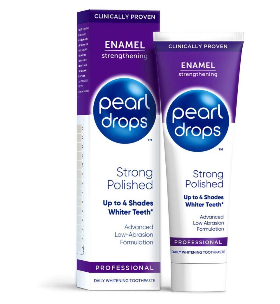 Strong Polished White Toothpaste, 75ml