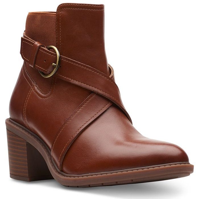 Clarks Women's Scene Strap Ankle Boots