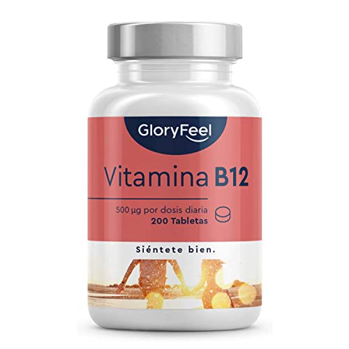 Vitamina B12 Vegana con ácido fólico