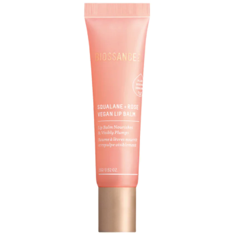 Biossance Squalane+ Rose Vegan Lip Balm