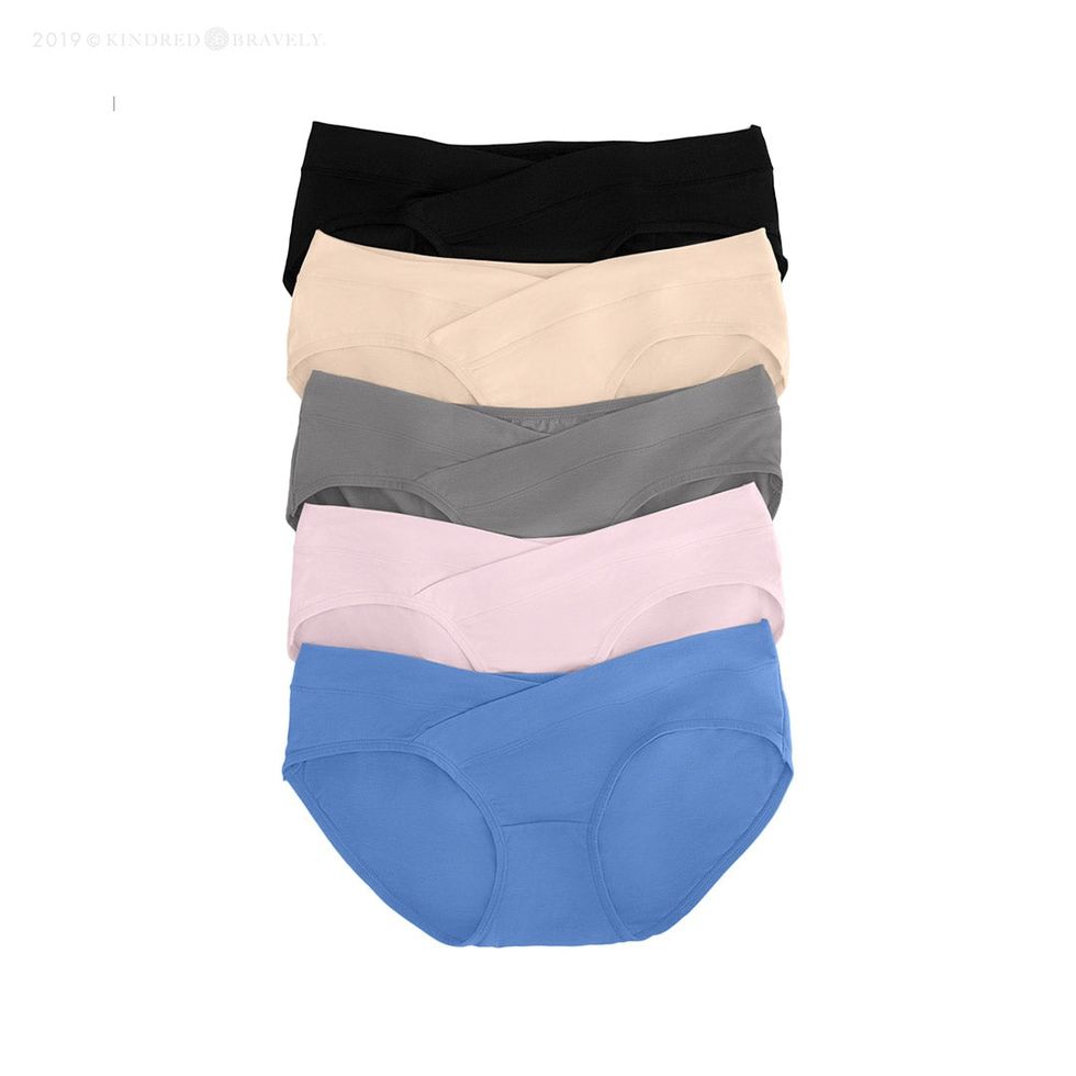Kindred Bravely Under-the-Bump Maternity Bikini Underwear (5-Pack
