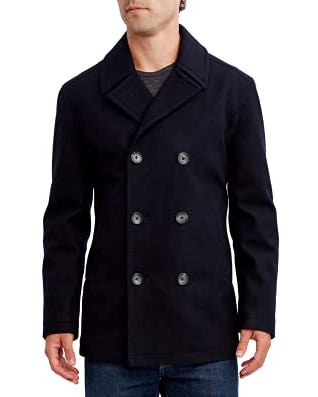 Double-Breasted Peacoat