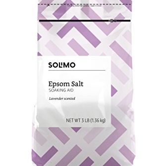 Solimo Epsom Salt Soaking Aid, Lavender Scented