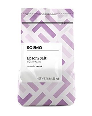 Solimo Epsom Salt Soaking Aid Lavender Scented