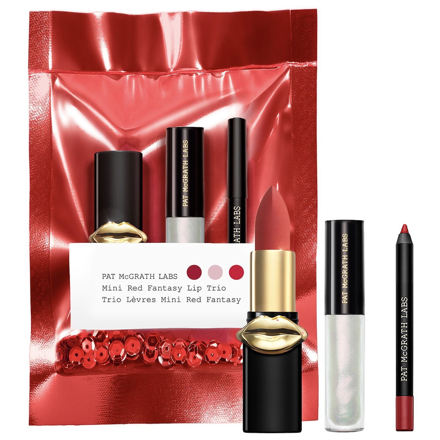 Mini Divine Rose Lip Set Trio
