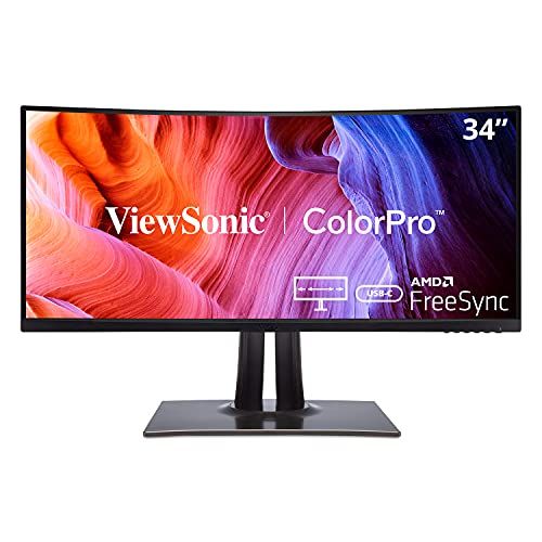 curved work monitor