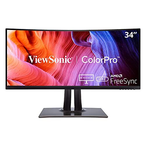 ViewSonic VP3481a ColorPro Curved Monitor 
