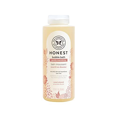 The Honest Company Gently Nourishing Sweet Almond Bubble Bath, Tear-Free Kids Bubble Bath